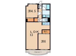 ビレッジハウス芝浦の物件間取画像